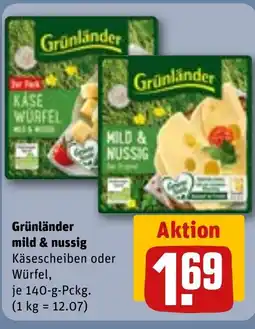REWE DE Grünländer mild & nussig tilbud