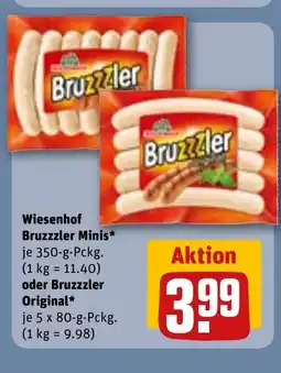 REWE DE Wiesenhof Bruzzzler Minis* tilbud