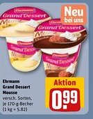 REWE DE Ehrmann Grand Dessert Mousse tilbud