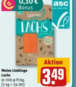 REWE DE Meine Lieblinge Lachs tilbud