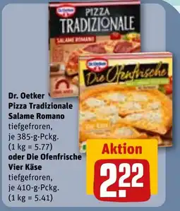 REWE DE Dr. Oetker Pizza Tradizionale Salame Romano tilbud