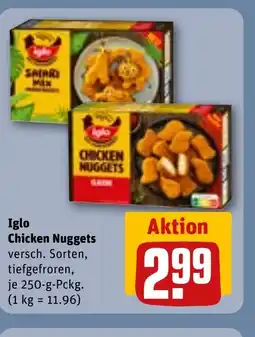 REWE DE Iglo Chicken Nuggets tilbud