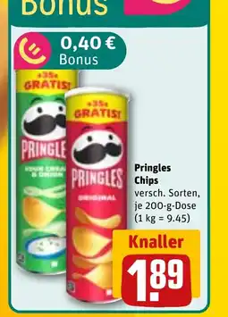 REWE DE PRINGLES Chips tilbud