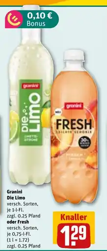 REWE DE Granini Die Limo tilbud