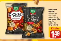 REWE DE Funny-frisch Popchips Red Paprika, tilbud