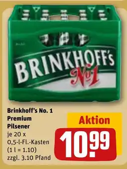 REWE DE Brinkhoff's No. 1 Premium Pilsener tilbud