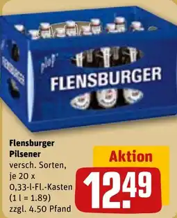 REWE DE Flensburger Pilsener tilbud