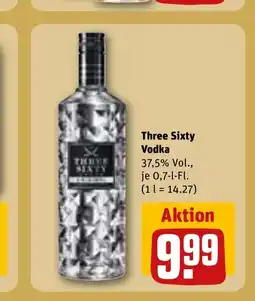 REWE DE Three Sixty Vodka tilbud