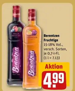 REWE DE Berentzen Fruchtige tilbud