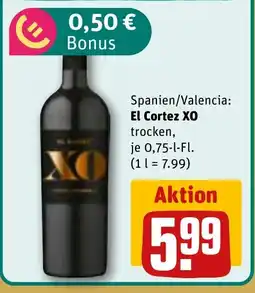 REWE DE Spanien/Valencia: El Cortez XO tilbud