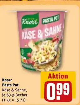 REWE DE Knorr Pasta Po tilbud