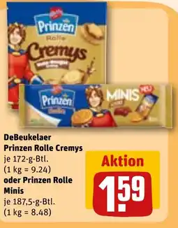 REWE DE DeBeukelaer Prinzen Rolle Cremys tilbud