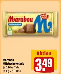 REWE DE Marabou Milchschokolade tilbud