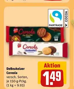 REWE DE DeBeukelaer Cereol tilbud