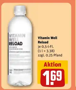 REWE DE Vitamin Well Reload tilbud