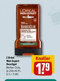 REWE DE L'Oréal Men Expert Duschgel Barber Club tilbud