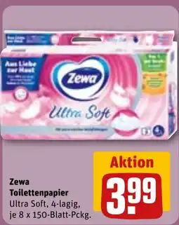 Zewa Toilettenpapier Ultra Soft, 4-lagig,