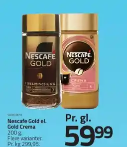 Fleggaard Nescafe Gold el. Gold Crema tilbud