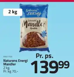 Fleggaard Naturens Energi Mandler tilbud