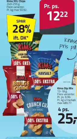 Fleggaard Kims XXL Chips tilbud