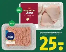 Coop 365 Kyllingelårmix eller hakket kylling 7-10% tilbud