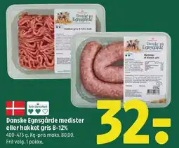 Coop 365 Danske Egnsgårde medister eller hakket gris 8-12% tilbud