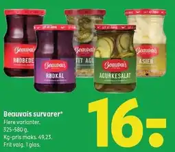 Coop 365 Beauvais survarer tilbud
