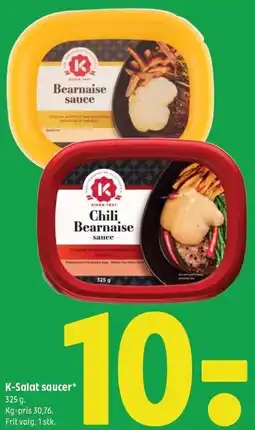 Coop 365 K-Salat saucer tilbud