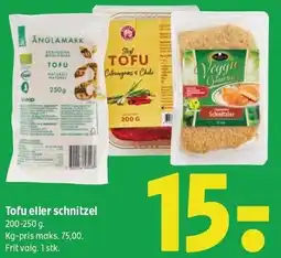 Coop 365 Tofu eller schnitzel tilbud
