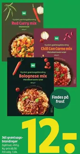 Coop 365 365 grøntsagsblandinger tilbud