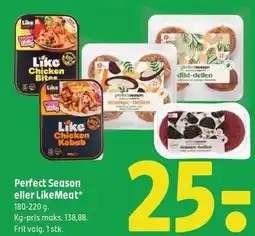 Coop 365 Perfect Season eller LikeMeat tilbud