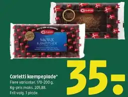 Coop 365 Carletti kæmpeplade tilbud