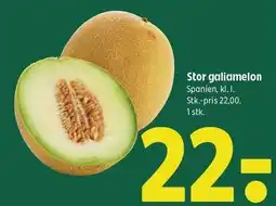 Coop 365 Stor galiamelon tilbud