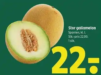 Coop 365 Stor galiamelon tilbud
