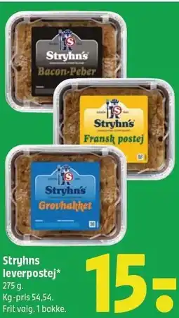 Coop 365 Stryhns leverpostej tilbud