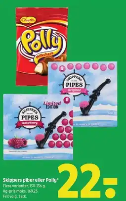 Coop 365 Skippers piber eller Polly tilbud