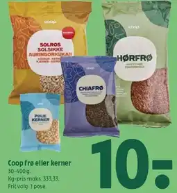 Coop 365 Coop frø eller kerner tilbud