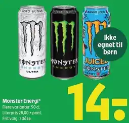 Coop 365 Monster ENergi tilbud