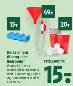 Coop 365 Køleelement, Ølbong eller Beerpong tilbud