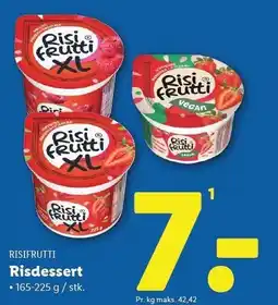 Lidl Risdessert 165-225 g tilbud