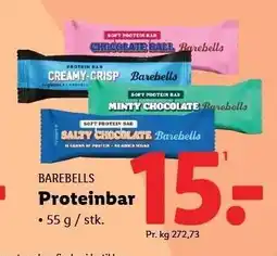 Lidl Proteinbar 55 g tilbud