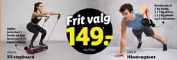 Lidl Håndvægtsæt eller 3i1 stepboard tilbud