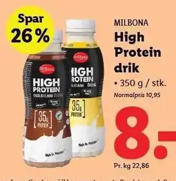Lidl High Protein drik350 g tilbud