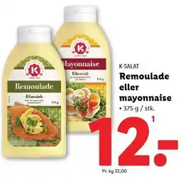 Lidl Remoulade eller mayonnaise tilbud