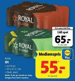 Lidl Øl tilbud