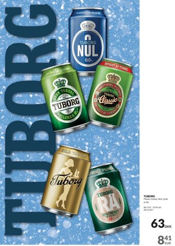 Nielsen's Discount Tuborg tilbud