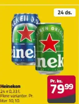 Fleggaard Heineken tilbud