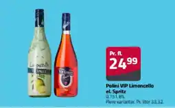 Fleggaard Polini VIP Limoncello el. Spritz tilbud