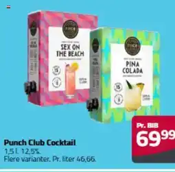 Fleggaard Punch Club Cocktail tilbud