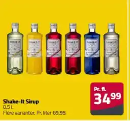 Fleggaard Shake-It Sirup tilbud